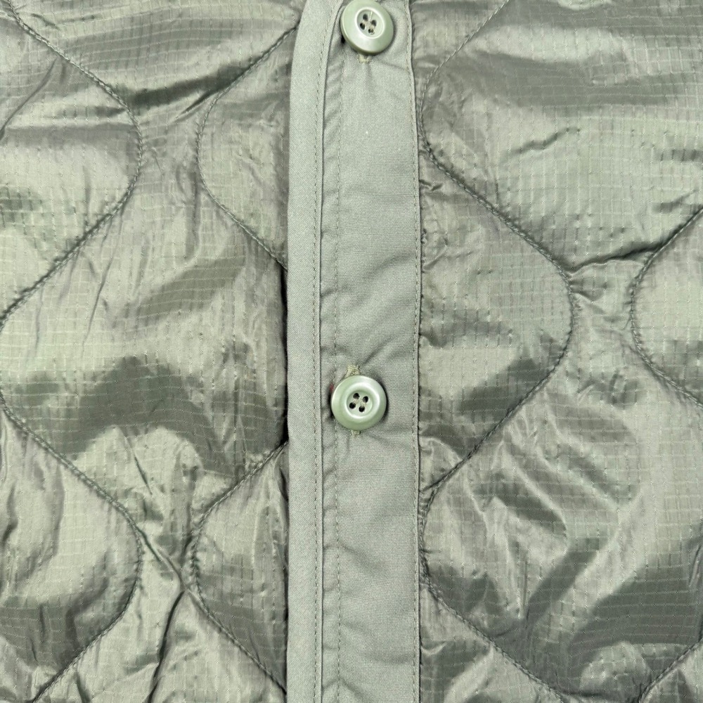 Alpha Industries M-65 Field Coat Liner Mens 4XL Green Quilted ALS/92 Jacket - Picture 3 of 15